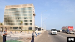 Sección de Intereses de Estados Unidos (SINA), en La Habana. Archivo.
